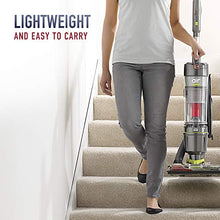 Load image into Gallery viewer, Hoover Windtunnel Air Steerable Bagless Upright Vacuum Cleaner, Lightweight, Corded, UH72400, Grey
