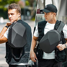 Load image into Gallery viewer, Carrying Case for Oculus Quest 2, Hard Travel Case for Meta/Oculus Quest 2 VR Headset and Controllers Accessories Protective Crossbody Shoulder Chest Backpack Fit for Elite Strap with Storage Bag
