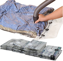 Load image into Gallery viewer, Simple Houseware Vacuum Storage Space Saver for Bedding, Pillows, Towel, Blanket, Clothes Bags
