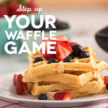 Load image into Gallery viewer, DASH No-Drip Belgian Waffle Maker: Waffle Iron 1200W + Waffle Maker Machine For Waffles, Hash Browns, or Any Breakfast, Lunch, &amp; Snacks with Easy Clean, Non-Stick + Mess Free Sides - Silver

