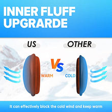 Load image into Gallery viewer, TALONITE Winter Ear Muffs for Men &amp; Women Foldable Fleece Ear Warmers - Pefer for Outdoor Skiing - Behind the Head Earmuffs
