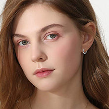 Load image into Gallery viewer, Udalyn 9 Pairs Stainless Steel Small Hoop Earrings Set for Men Women Huggie Hoop Earrings CZ Inlaid Cartilage Earrings
