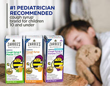 Load image into Gallery viewer, Zarbee's Naturals Children's Cough Syrup* + Mucus Nighttime, Grape Flavor, 4 Fl Oz (Pack of 1) Bottle
