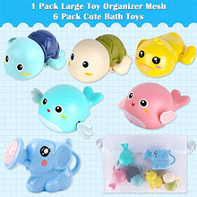 Load image into Gallery viewer, FAYOGOO Bath Toys, 6 Pack Baby Bath Toys for Toddlers 1-3, Floating Wind-up Toys Swimming Pool Games Water Play Set Gift for Bathtub Shower Beach Infant Toddlers Kids Boys Girls Ages 4-8 Years Old

