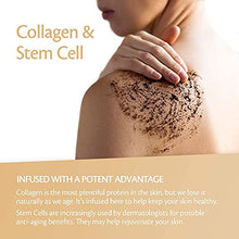Load image into Gallery viewer, M3 Naturals Arabica Coffee Body Scrub with Collagen &amp; Stem Cell - Exfoliating Body Scrubber &amp; Face Cleanser - Fight Skin Care Appearance - Cellulite, Fine Line, Stretch Mark &amp; Spider Veins 12 oz
