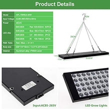 Load image into Gallery viewer, CWH&amp;WEN AC85-265V Growing Lamp Full Spectrum LED Grow Light 2835 Chip Red+Blue+IR+UV Phyto Lamp for Plants Flowers Seedlings Cultivation
