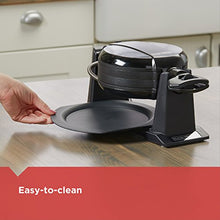 Load image into Gallery viewer, BLACK+DECKER Rotating Waffle Maker, Black, WMD200B
