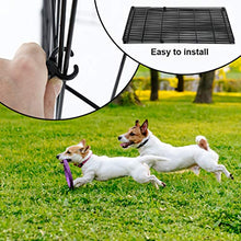 Load image into Gallery viewer, BestPet 24 Tall Foldable Dog Playpen Crate Fence Pet Kennel Play Pen Exercise Cage 8 Panel Black
