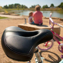 Load image into Gallery viewer, Life's Best Brand Comfortable Bike Seat is a Pain Free Bicycle Accessory for Men, Women or Children. Universal fit Perfect for Mountain Ride,Cruiser, Kids, Spin or Exercise Bike
