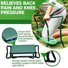 Load image into Gallery viewer, H&amp;GT Garden Kneeler and Seat, Foldable Garden Stool Heavy Duty Gardening Bench for Kneeling and Sitting to Prevent Knee &amp; Back Pain, Great Gardening Gifts for Women, Grandparents, Seniors, Mom &amp; Dad
