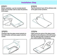 Load image into Gallery viewer, Ultra Clear Anti-Shatter Shockproof Tempered Glass Screen Protector + Natural Tactility Flexible Protective Case Cover for Cricket Samsung Galaxy Amp Prime SM-J320A Cellphone
