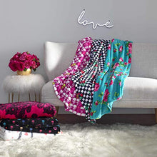 Load image into Gallery viewer, Betsey Johnson Paris Love Throw, 50x70, Pink,USHSHF1089730
