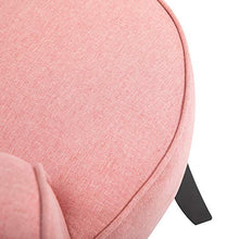 Load image into Gallery viewer, HOMCOM Modern Accent Leisure Armless Linen Chair with Wooden Legs and Foot Pads, Soft Seat and Thick Backrest, Pink
