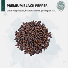 Load image into Gallery viewer, Soeos Whole Black Peppercorns 16 oz, NON-GMO Verified, Kosher, Grade AAA, Vacuum Sealed Package to Keep Peppers Fresh, Safe, and Better Taste, 1 Pound (Pack of 1)
