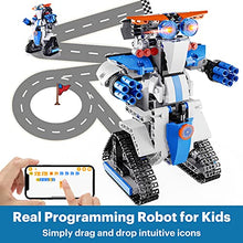 Load image into Gallery viewer, STEM Robot Building Kits for Kids- Remote Control Engineering Science Educational Learning Science Building Toys for Kids Age 8-12
