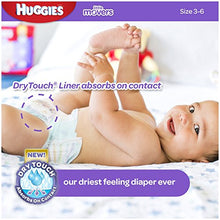 Load image into Gallery viewer, HUGGIES LITTLE MOVERS Active Baby Diapers, Size 3 (fits 16-28 lb.), 174 Ct, ECONOMY PLUS (Packaging May Vary)
