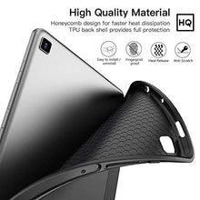 Load image into Gallery viewer, ZtotopCase Galaxy Tab S6 Lite 10.4" Case with Pen Holder, Auto Wake/Sleep, Slim PU Lightweight Trifold Stand Folio Cover for 2020 Samsung Galaxy S6 Lite Tablet Model SM-P610/P615 - Black
