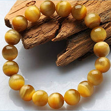 Load image into Gallery viewer, Golden Success Bracelet - Natural Golden Tiger Eye Bracelet - Bring Success - Energy - Happiness Bracelet for Luck - Gemstone Stretch Bracelet
