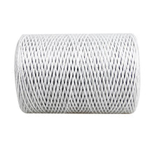 Load image into Gallery viewer, Farmily Portable Electric Fence Polywire, 1312 Feet 400 Meter, 6 Conductors, White Color
