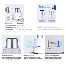 Load image into Gallery viewer, Portable Cooling Cup, Electric Cooler Smart Device Fast-freezing Mini Mobile Refrigerator Cools For Beverage Wine Beer Cola Birthday Present,C
