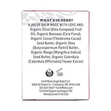 Load image into Gallery viewer, Organic Nipple Butter Breastfeeding Cream by Earth Mama | Lanolin-free, Safe for Nursing &amp; Dry Skin, Non-GMO Project Verified, 2-Fluid Ounce (Packaging May Vary)
