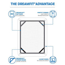 Load image into Gallery viewer, DreamFit 1-Degree Basic 100-Percent Microfiber Sheet Set, Queen, Bone
