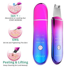 Load image into Gallery viewer, Skin Scrubber Face Spatula, JOYJULY Facial Cleansing Scraper Peel Pores Cleanser，Blackhead Removal Acne Extractor Skin Exfoliation Colorful
