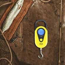 Load image into Gallery viewer, American Weigh Scales Industrial Precision Digital Hanging Scale, Yellow, 11lb (AMW-SR-5)

