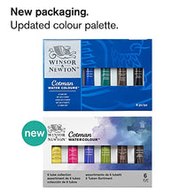 Load image into Gallery viewer, Winsor &amp; Newton Cotman Water Colour Paint, Set of 6, 8ml Tubes
