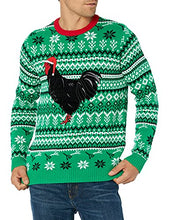 Load image into Gallery viewer, Blizzard Bay Men's Rooster Sweater, Green, Medium
