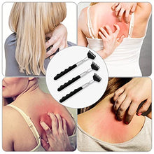 Load image into Gallery viewer, Yexixsr 3 Pack Extendable Back Scratcher Portable Telescopic Back Massager Back Scratchers for Men Women Kids Adults, Back Scratching Tool with Rubber Handles
