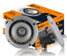 Load image into Gallery viewer, VOYZ 300 Watt Max 3.5” Piezo Super Horn Tweeters Aluminum Diaphragm 4-8 ohms 1 Pair (2pcs) (PET-1919L)
