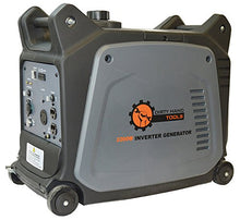 Load image into Gallery viewer, Dirty Hand Tools | 104612 | 3200 Watt Gas Powered Electric Start Inverter Generator | Portable Power Supply | 6 Hour Run Time | 2-120V AC Outlets, 1-12V DC Port, 1-USB Port, 1-120V L5-30R RV Plug
