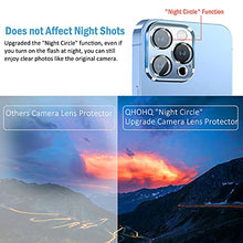 Load image into Gallery viewer, [3 Pack] QHOHQ Tempered Glass Camera Lens Protector for iPhone 13 Pro Max 6.7" ＆ iPhone 13 Pro 6.1", 9H Hardness, Ultra HD Clear, Anti-Scratch,Easy Install, Case Friendly [Does not Affect Night Shots]
