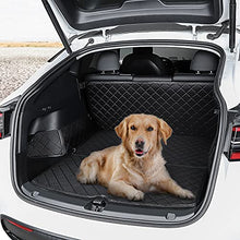 Load image into Gallery viewer, ThinSGO Tesla Model Y Trunk Pet Mat Waterproof Cargo Liner for Dogs Rear Seat Cover for Tesla Model Y
