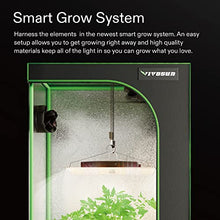 Load image into Gallery viewer, VIVOSUN Grow Tent Complete System, 2.7 x 2.7 ft. Growing Tent Kit Complete with VS1000 Led Grow Light 4 Inch 190CFM Inline Fan Carbon Filter and 8 ft. Ducting Combo, 32" x 32" x 63"
