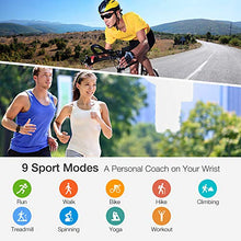 Load image into Gallery viewer, Smart Watch, UMIDIGI UFit Fitness Tracker for Men Women with Blood Oxygen(SpO2) Meter Heart Rate Monitor 5ATM Waterproof, Smartwatch for iPhone Android Phones
