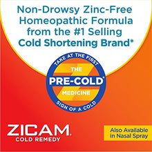 Load image into Gallery viewer, Zicam Cold Remedy No-Drip Nasal Spray with Cooling Menthol &amp; Eucalyptus, 0.5 Ounce
