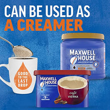 Load image into Gallery viewer, Maxwell House International Vienna Café-Style Instant Coffee Beverage Mix (8 ct Pack, 9 oz Canister)
