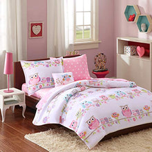 Load image into Gallery viewer, Mizone MZK10-086 Mi Zone Kids Wise Wendy Complete Bed and Sheet Set Full Pink,
