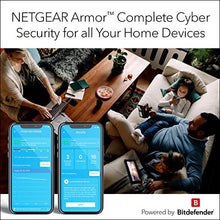 Load image into Gallery viewer, NETGEAR Orbi Whole Home Tri-band Mesh Wi-Fi 6 System (RBK853) – Router with 2 Satellite Extenders, Coverage Up to 7,500 Square Feet, 100 Devices, AX6000 (Up to 6Gbps)
