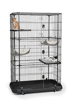 Load image into Gallery viewer, Prevue Pet Products Premium Cat Home With 4 Levels, Black
