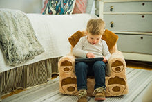 Load image into Gallery viewer, Animal Adventure | Sweet Seats | Tan Dog Children's Plush Chair
