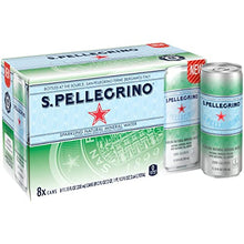 Load image into Gallery viewer, S.Pellegrino Essenza Variety Pack - Blood Orange, Dark Morello Cherry, Original (unflavored) ,11.15 Fl. Oz (Pack of 24)
