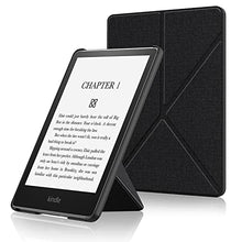 Load image into Gallery viewer, Soke Case for Kindle Paperwhite (11th Generation-2021 Release Only), Premium Fabric Cover with Auto Wake/Sleep &amp; Multi-Viewing Angles for 6.8" Kindle Paperwhite &amp; Signature Edition E-Reader, Black
