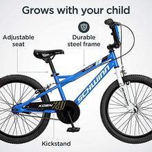 Load image into Gallery viewer, Schwinn Koen Boys Bike for Toddlers and Kids, 20-Inch Wheels, Blue
