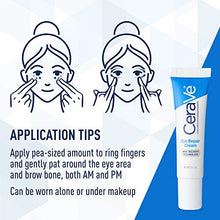 Load image into Gallery viewer, Cerave Eye Repair Cream | Under Eye Cream for Dark Circles and Puffiness | Suitable for Delicate Skin Under Eye Area | 0.5 Ounce

