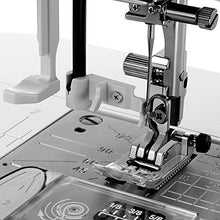 Load image into Gallery viewer, Janome Skyline S3 Computerized Sewing Machine w/Semi-Hard Cover + Instructional DVD + Ultra Glide Foot + Ditch Quilting Foot + Rolled Hem Foot + Concealed Zipper Foot + Needles + Much More!
