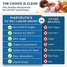 Load image into Gallery viewer, Liquid Ionic Zinc &amp; K2 (MK7) Bundle by MaryRuth's | Organic Glycerin + Zinc Sulfate, 4oz | Vitamin K2 MK7 Liquid Drops, 1oz | Formulated for Adults &amp; Kids | | Vegan, Non-GMO, Gluten Free
