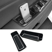 Load image into Gallery viewer, Vesul Front Row Door Side Storage Box Compatible with Ford Edge 2015 2016 2017 2018 2019 2020 Armrest Phone Container Door Organizer Handle Pocket ABS Tray Insert Glove Pallet
